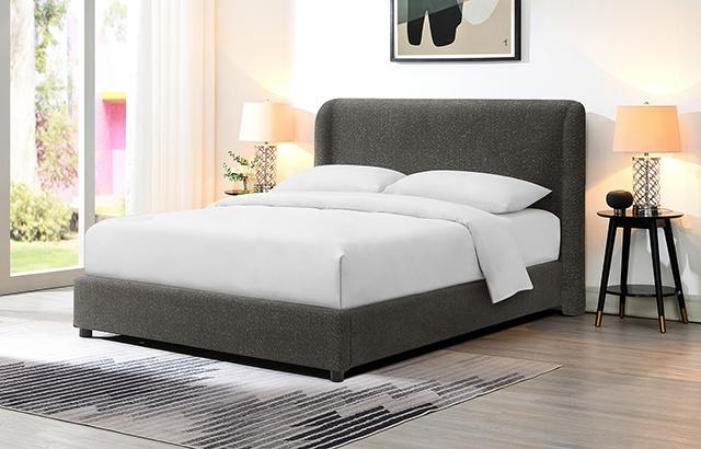 Laverni Bed Black, Grey & White - Olympia Furniture (Saint George, Utah)