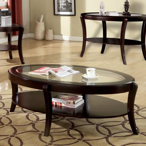 FINLEY Espresso Coffee Table - Olympia Furniture (Saint George, Utah)