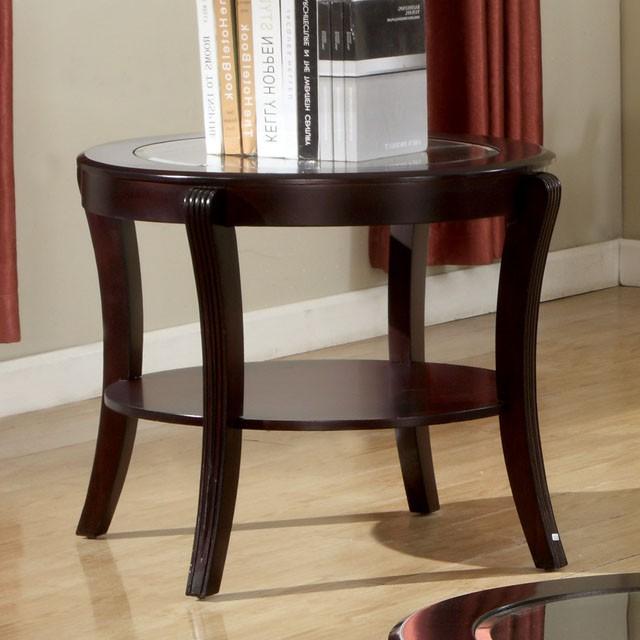 FINLEY Espresso End Table - Olympia Furniture (Saint George, Utah)