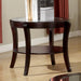 FINLEY Espresso End Table - Olympia Furniture (Saint George, Utah)