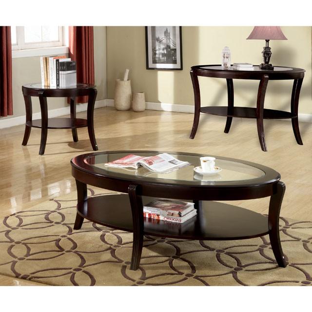 FINLEY Espresso End Table - Olympia Furniture (Saint George, Utah)