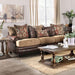 Fletcher Brown/Tan Sofa - Olympia Furniture (Saint George, Utah)