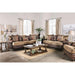 Fletcher Brown/Tan Sofa - Olympia Furniture (Saint George, Utah)