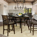 Flick Rustic Oak Counter Ht. Table - Olympia Furniture (Saint George, Utah)
