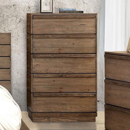 COIMBRA Rustic Natural Tone Chest - Olympia Furniture (Saint George, Utah)