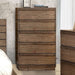 COIMBRA Rustic Natural Tone Chest - Olympia Furniture (Saint George, Utah)