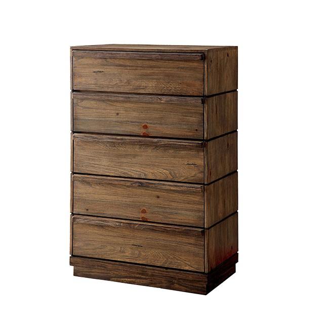 COIMBRA Rustic Natural Tone Chest - Olympia Furniture (Saint George, Utah)