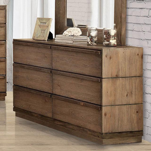 COIMBRA Rustic Natural Tone Dresser - Olympia Furniture (Saint George, Utah)