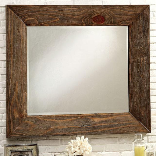 COIMBRA Rustic Natural Tone Mirror - Olympia Furniture (Saint George, Utah)