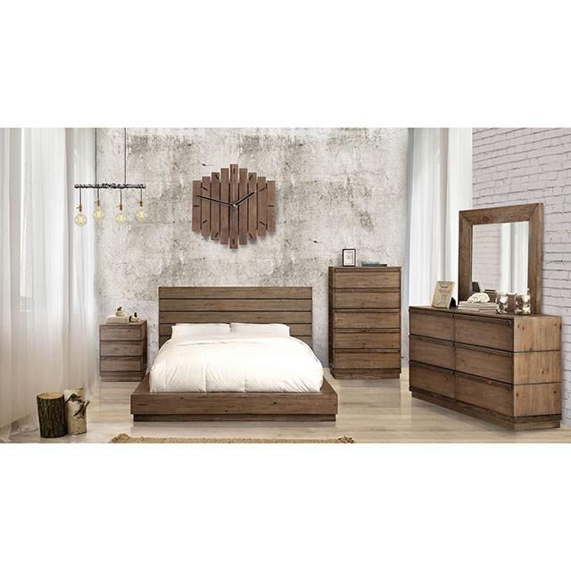 COIMBRA Rustic Natural Tone Chest - Olympia Furniture (Saint George, Utah)