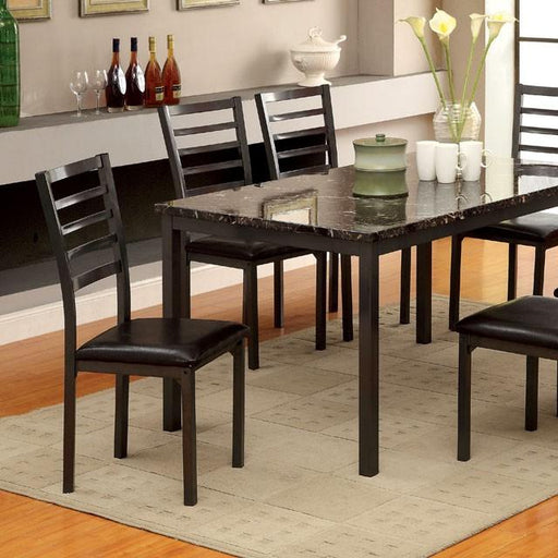COLMAN Black 60" Dining Table - Olympia Furniture (Saint George, Utah)