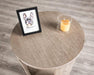 Conisbrough Round End Table - Olympia Furniture (Saint George, Utah)