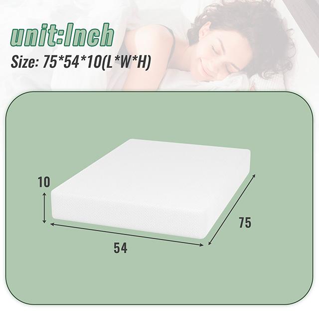 Coreopsis 10" Full Memory Foam Wave Comfort - Olympia Furniture (Saint George, Utah)