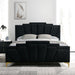 Florizel Bed Black & Red - Olympia Furniture (Saint George, Utah)