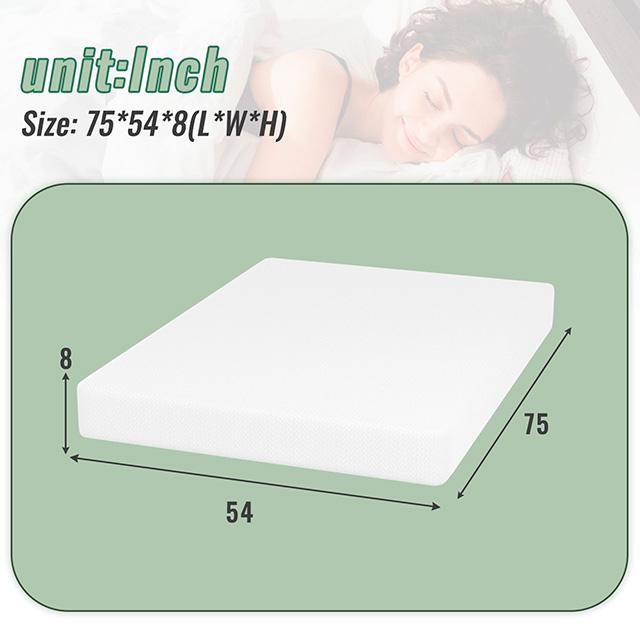 Coreopsis 8" Full Memory Foam Wave Comfort - Olympia Furniture (Saint George, Utah)