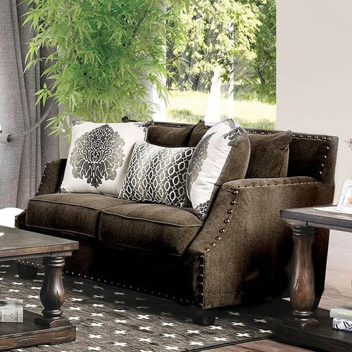 Cornelia Light Brown Love Seat - Olympia Furniture (Saint George, Utah)