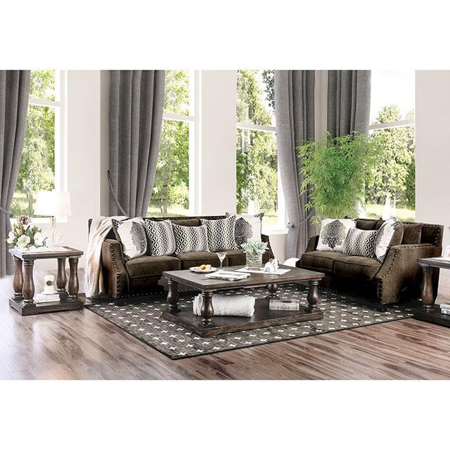 Cornelia Light Brown Love Seat - Olympia Furniture (Saint George, Utah)