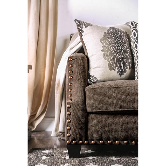 Cornelia Light Brown Love Seat - Olympia Furniture (Saint George, Utah)