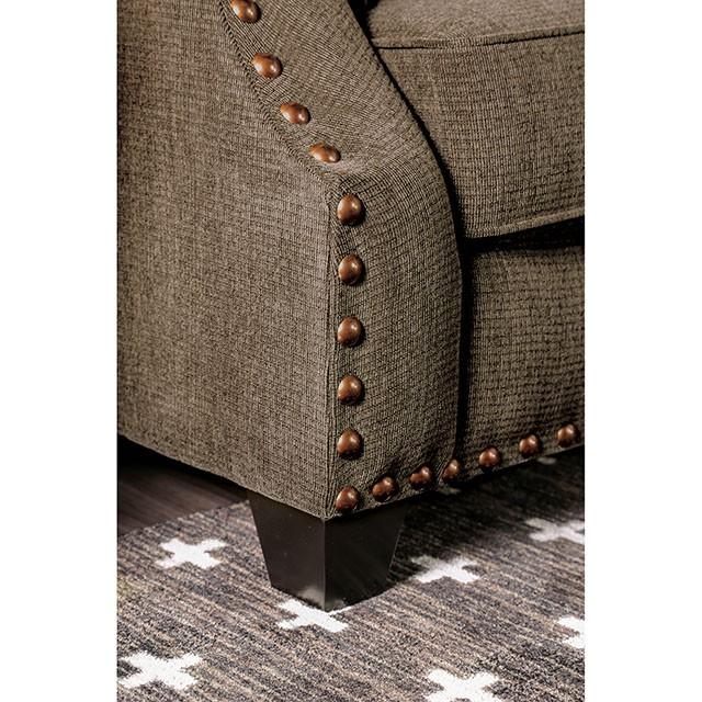 Cornelia Light Brown Love Seat - Olympia Furniture (Saint George, Utah)