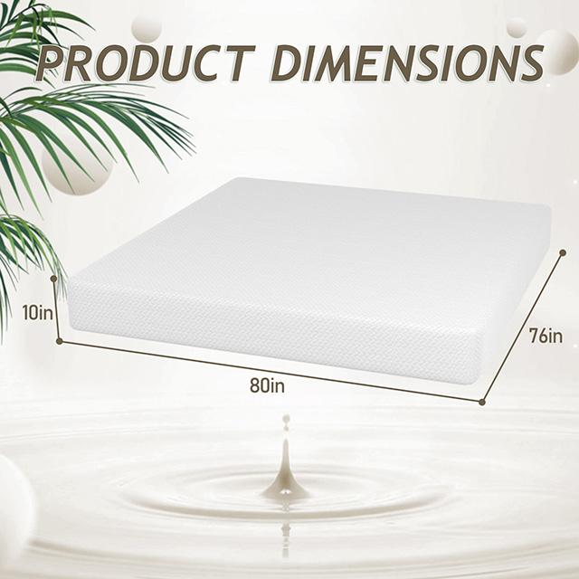 Forsythia 10" E.King Green Tea Gel Memory Foam - Olympia Furniture (Saint George, Utah)