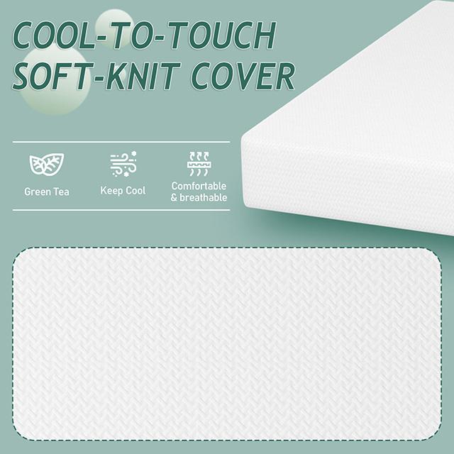 Forsythia 10" Full Green Tea Gel Memory Foam - Olympia Furniture (Saint George, Utah)