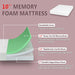 Forsythia 10" Queen Green Tea Gel Memory Foam - Olympia Furniture (Saint George, Utah)