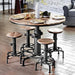 Foskey Antique Black Dining Table - Olympia Furniture (Saint George, Utah)