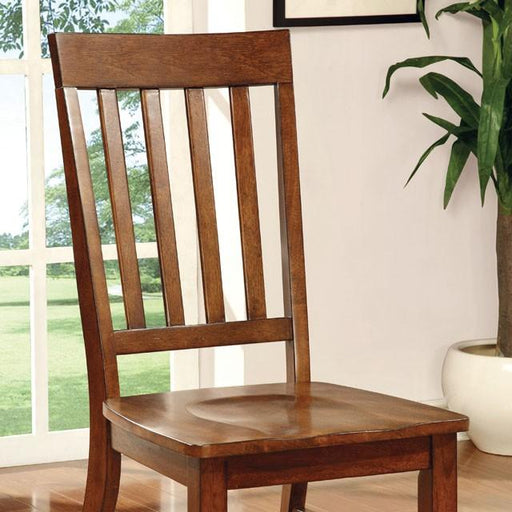 FOSTER I Dark Oak Side Chair (2/CTN) - Olympia Furniture (Saint George, Utah)