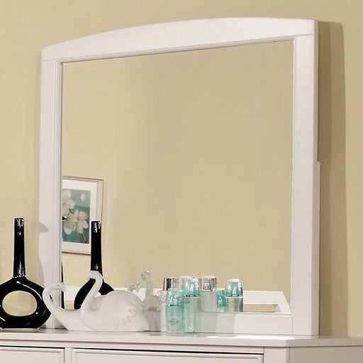 Corry White Mirror - Olympia Furniture (Saint George, Utah)