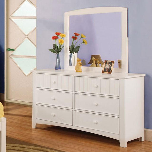 Corry White Dresser - Olympia Furniture (Saint George, Utah)