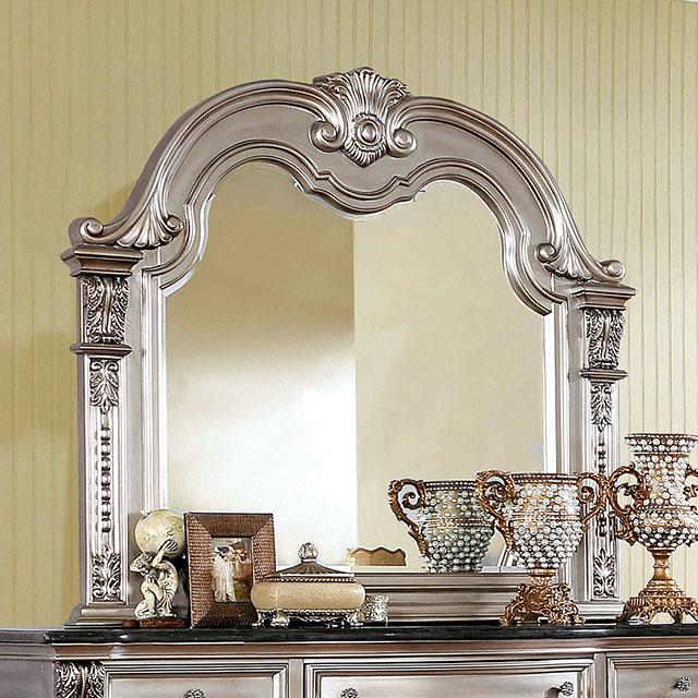 Fromberg Mirror Champagne - Olympia Furniture (Saint George, Utah)