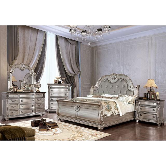 Fromberg Mirror Champagne - Olympia Furniture (Saint George, Utah)