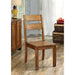 FRONTIER Dark Oak Side Chair (2/CTN) - Olympia Furniture (Saint George, Utah)