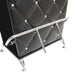 Fuero Black/Chrome Bar Table (K/D) - Olympia Furniture (Saint George, Utah)