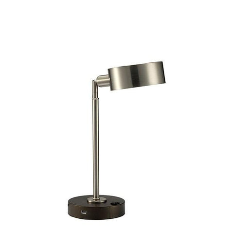 Gail Stain Nickel Table Lamp - Olympia Furniture (Saint George, Utah)
