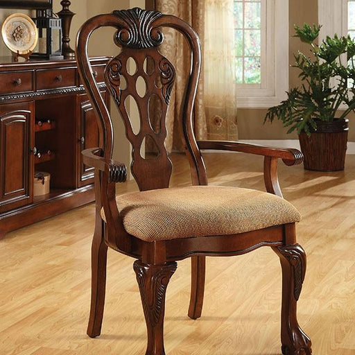 George Town Cherry Arm Chair (2/CTN) - Olympia Furniture (Saint George, Utah)