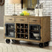GIANNA Rustic Pine 96" Dining Table - Olympia Furniture (Saint George, Utah)