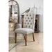Gianna Rustic Pine/Ivory Side Chair (2/CTN) - Olympia Furniture (Saint George, Utah)
