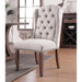 Gianna Rustic Pine/Ivory Wingback Chair (2/CTN) - Olympia Furniture (Saint George, Utah)