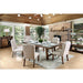 Gianna Rustic Pine/Ivory Wingback Chair (2/CTN) - Olympia Furniture (Saint George, Utah)