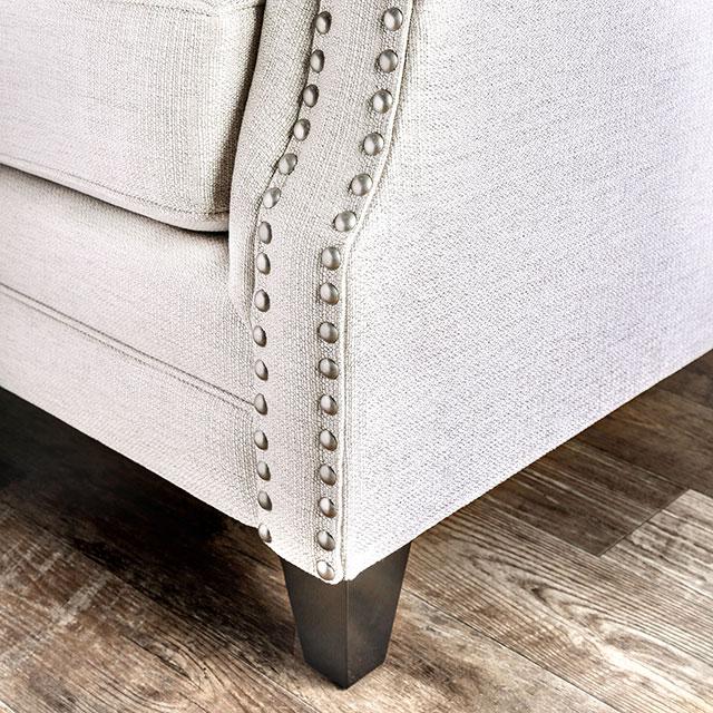 Giovanni Beige/Blue Sofa - Olympia Furniture (Saint George, Utah)