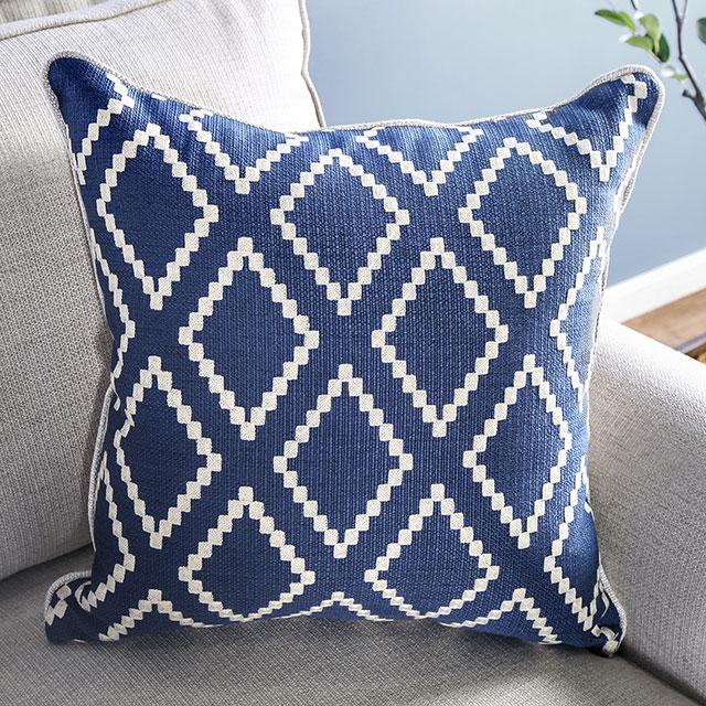 Giovanni Beige/Blue Sofa - Olympia Furniture (Saint George, Utah)