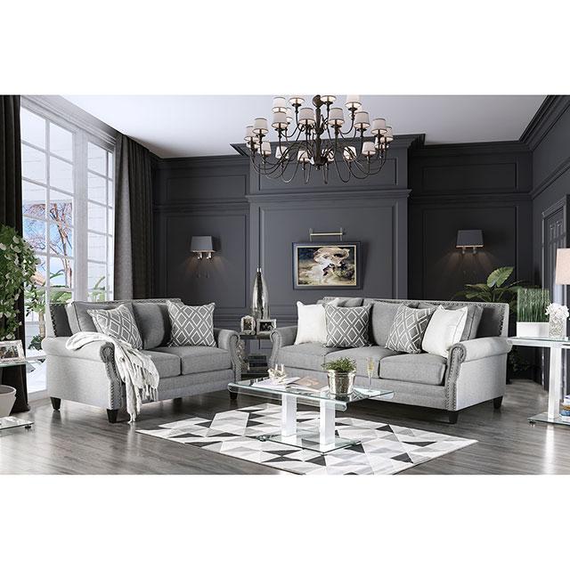 Giovanni Gray Sofa - Olympia Furniture (Saint George, Utah)