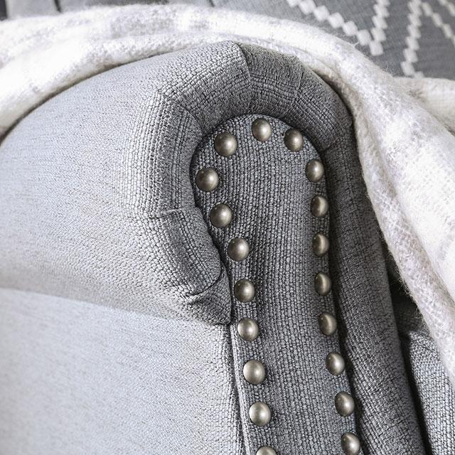 Giovanni Gray Sofa - Olympia Furniture (Saint George, Utah)