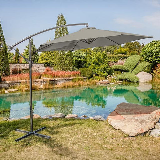 Glam Cantilever Umbrella w/ LED - Olympia Furniture (Saint George, Utah)