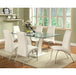 Glenview White/Chrome Dining Table - Olympia Furniture (Saint George, Utah)