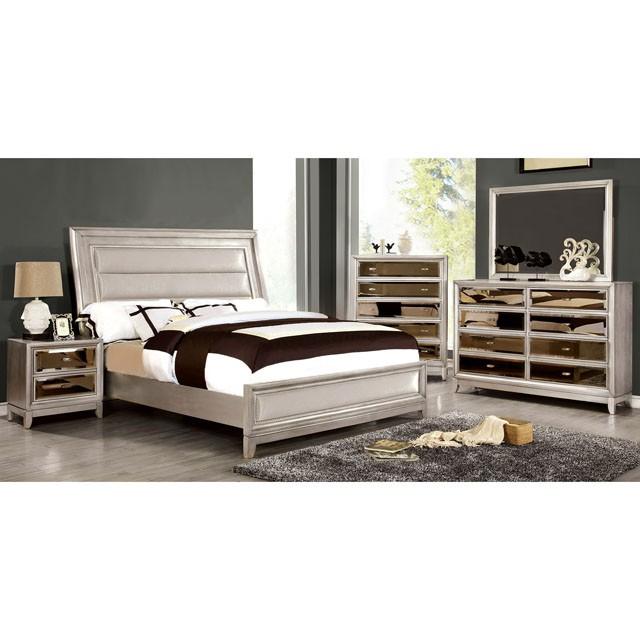 Golva Bed Beige & Black - Olympia Furniture (Saint George, Utah)