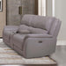 GORGIUS Power Loveseat, Light Gray - Olympia Furniture (Saint George, Utah)
