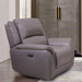 GORGIUS Power Recliner, Light Gray - Olympia Furniture (Saint George, Utah)