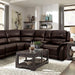 GORGIUS Power Sectional, Espresso - Olympia Furniture (Saint George, Utah)